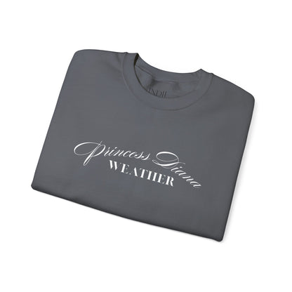 "Princess Diana Weather" Crewneck Sweatshirt