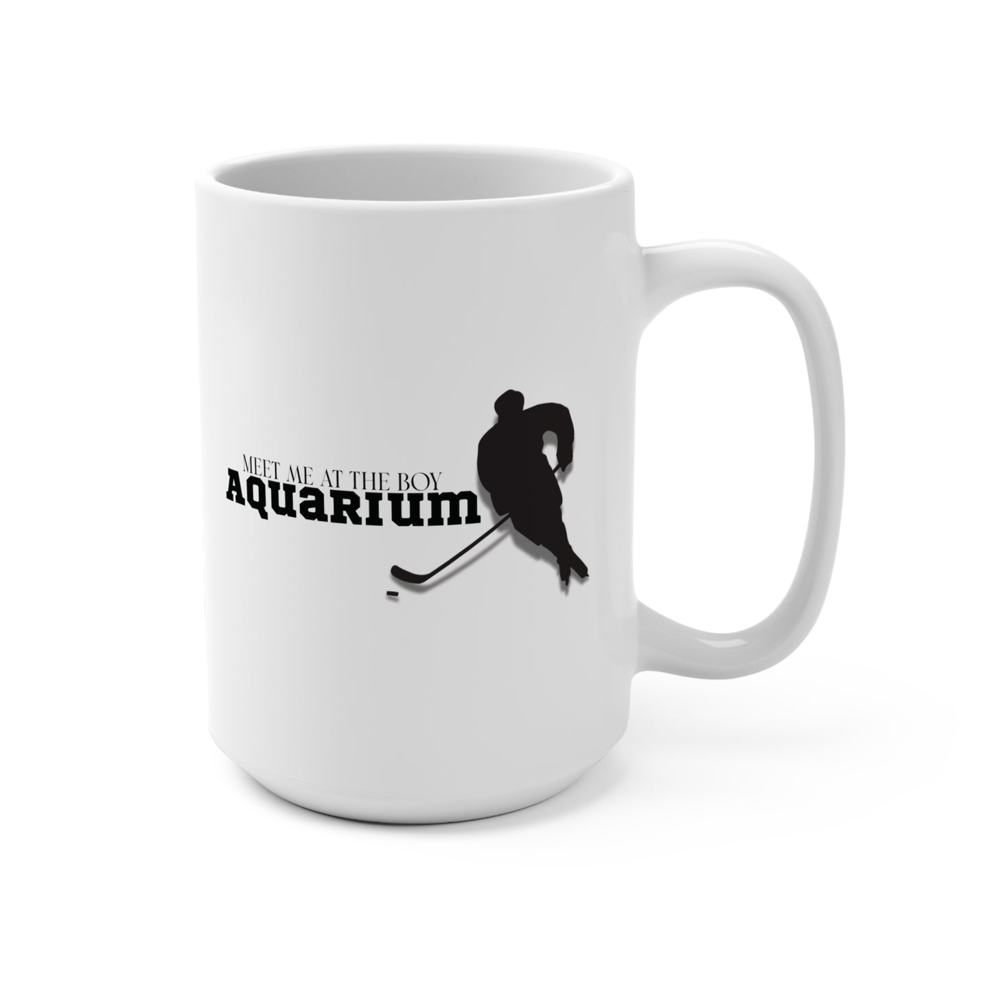 "Meet Me at the Boy Aquarium" Mug